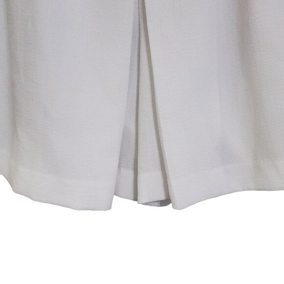 Worthington skorts white beachy clean minimalist side zip 6 - Picture 3 of 5